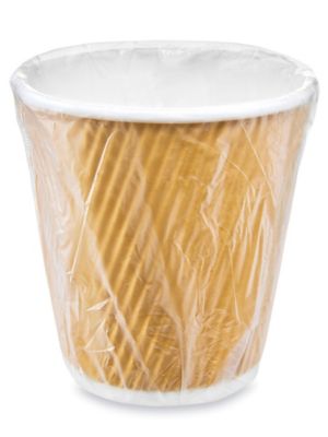 Uline Ripple Wrapped Cups - 10 oz S-25041