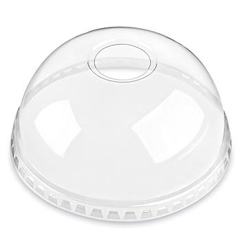 Uline Crystal Clear Plastic Lid - 32 oz, Dome S-25047