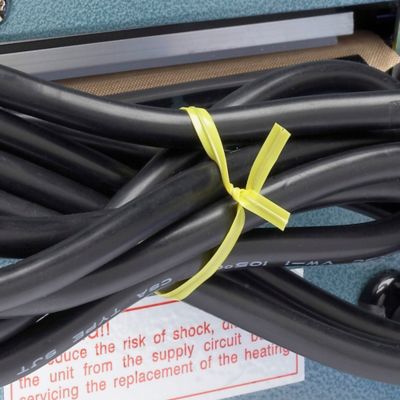 Plastic Pre-Cut Twist Ties - 6", Yellow S-2505Y