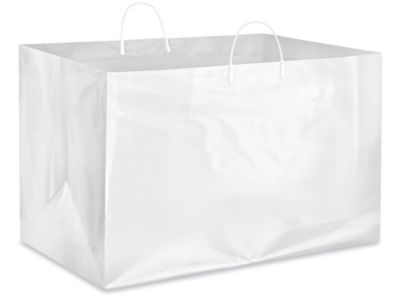 Extra Large Plastic Bags, Jumbo Plastic Shopping Bags in Stock - ULINE