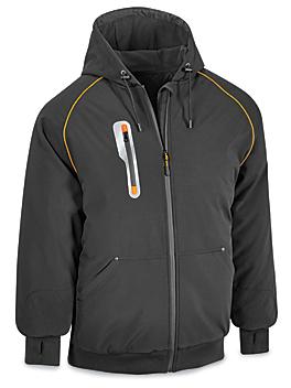 Hi-Vis Polar Soft Shell Jacket - Black, Medium S-25074BL-M