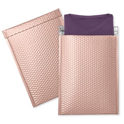  Matte Glamour Bubble Mailers - 13 x 17 1/2"