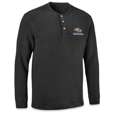 NFL Henley - Baltimore Ravens, 2XL S-25077BAL2X