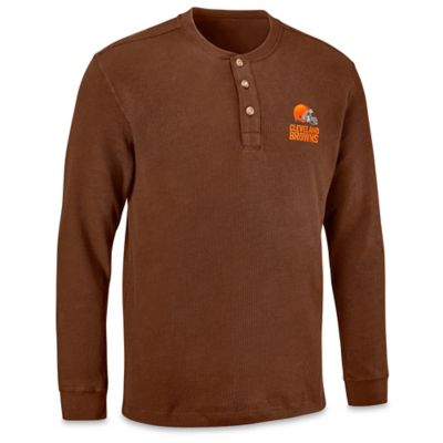 NFL Henley - Cleveland Browns, XL S-25077CLE-X