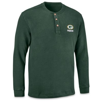 NFL Henley - Green Bay Packers, Large S-25077GRE-L