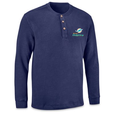 NFL Henley - Miami Dolphins, 2XL S-25077MIA2X