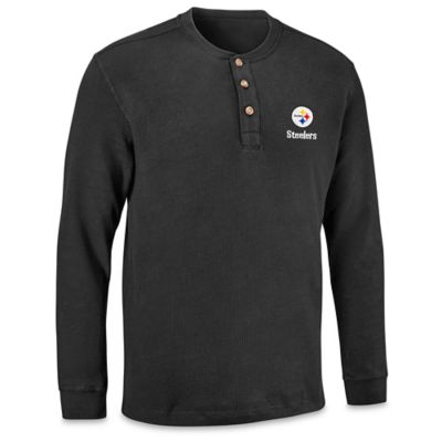 steelers henley shirt