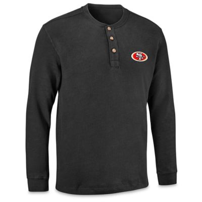 NFL Henley - San Francisco 49ers, Large S-25077SFF-L