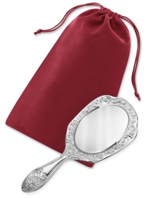 Velvet Pouches - 6 x 10", Burgundy S-25097BU