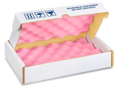 Anti-Static Foam Shippers - 10 x 6 x 2 S-2510 - Uline