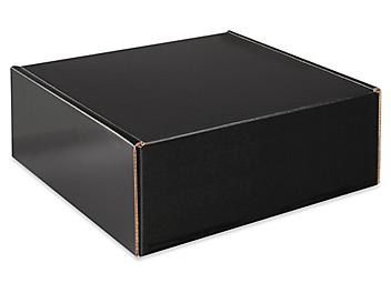 Glamour Boxes - 8 x 8 x 3", Black S-25101BL