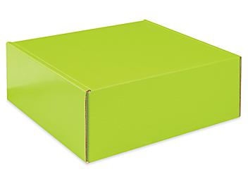 Glamour Boxes - 8 x 8 x 3", Lime S-25101LIME