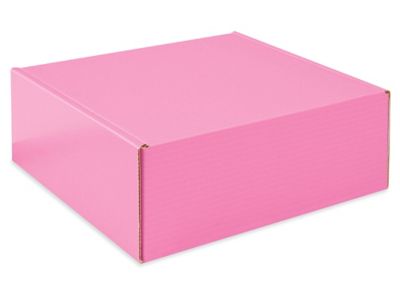 Glamour Boxes - 8 x 8 x 3", Pink S-25101P