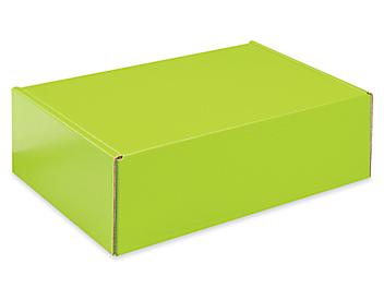 Glamour Boxes - 9 x 6 1/2 x 2 3/4", Lime S-25102LIME