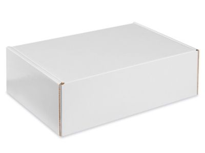 Glamour Boxes - 9 x 6 1/2 x 2 3/4", White S-25102W