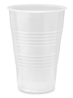 Uline Crystal Clear Plastic Cups - 16 oz