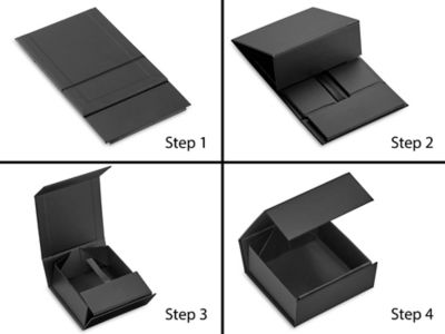 Magnetic Gift Boxes - Matte, 3 5/8 x 3 1/2 x 1 1/2