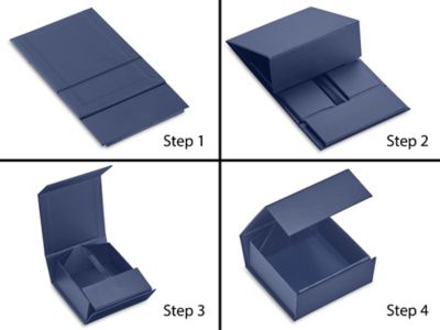 Magnetic Gift Boxes - Matte, 3 5/8 x 3 1/2 x 1 1/2