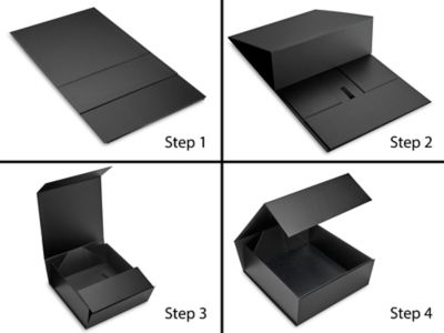Magnetic Gift Boxes - Matte, 12 x 12 x 4 1/2
