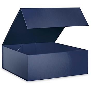 Magnetic Gift Boxes - Matte, 12 x 12 x 4 1/2", Navy S-25112NB