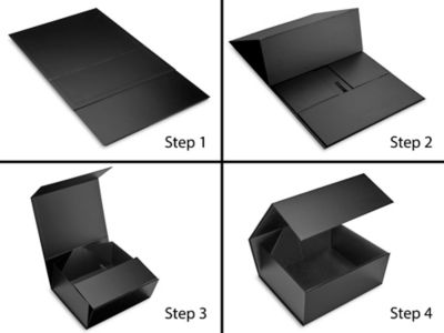 Magnetic Gift Boxes - Matte, 13 x 10 3/4 x 5 1/2