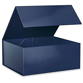 Magnetic Gift Boxes - Matte, 13 x 10 3/4 x 5 1/2", Navy S-25113NB