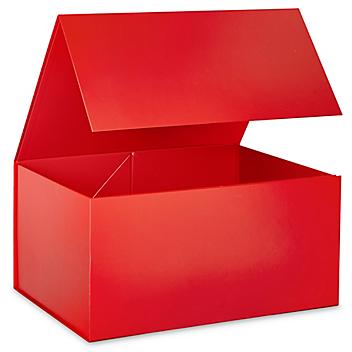 Magnetic Gift Boxes - Matte, 16 x 12 x 8", Red S-25114R