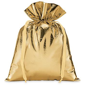 Jumbo Gift Bags - 9 1/2 x 12 1/2", Gold S-25115GOLD