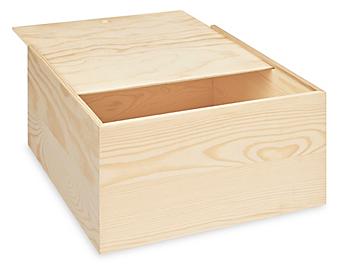 Wood Gift Boxes - 10 x 10 x 5" S-25120