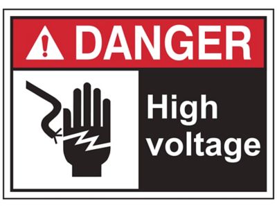 "High Voltage" Decals