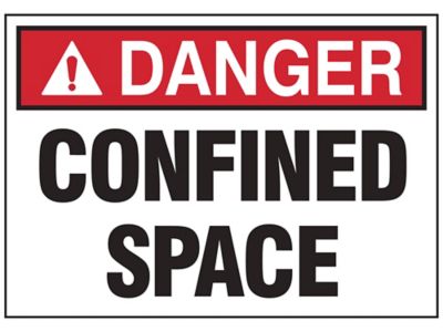 "Confined Space" Decals