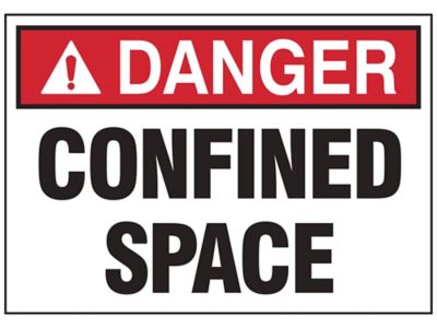  "Confined Space" Decals