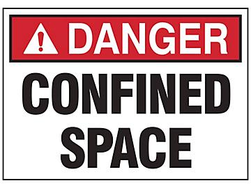 "Confined Space" Decals