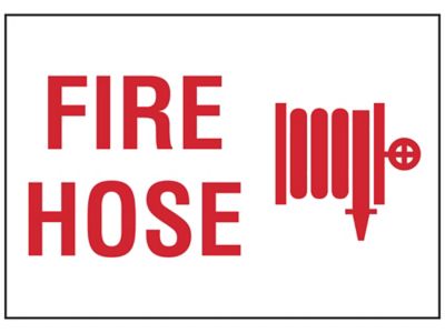 "Fire Hose" Decals - 3 1/2 x 5" S-25135-1