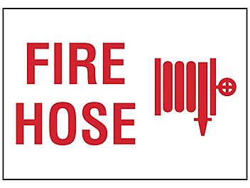"Fire Hose" Decals - 3 1/2 x 5" S-25135-1