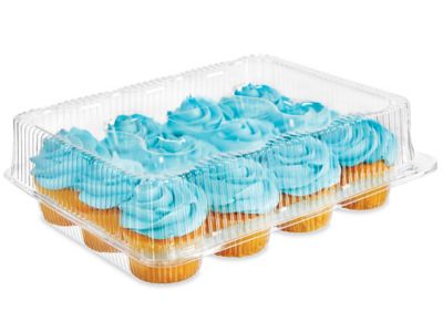 12 Compartment Cupcake/Muffin Container, 100/Case - mastersupplyonline