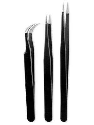 12pc Tweezer Set 4.5 to 5.5 inch —