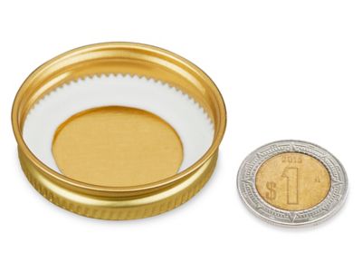 Tapas de Acero - 43/400, Dorado S-25218