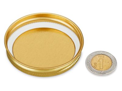 Tapas de Acero - Paquete por Volumen - 58/400, Gold S-25220B