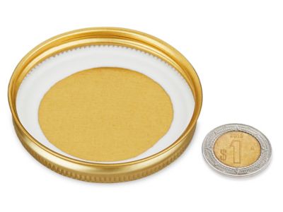 Tapas de Acero - Paquete por Volumen - 63/400, Gold S-25221B