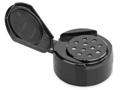 Spice Jar Caps 43 485 Lined Black