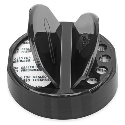 Spice Jar Caps 63 485 Lined Black