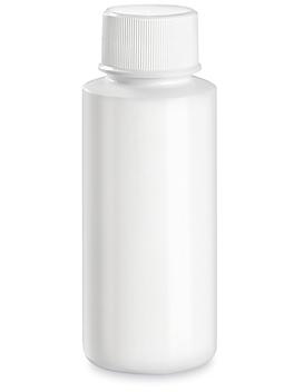 White Cylinder Bottles - 2 oz S-25298