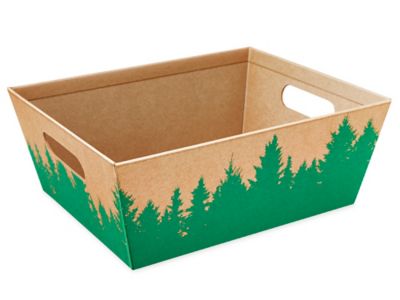  Printed Market Trays - 12 x 9 x 4"