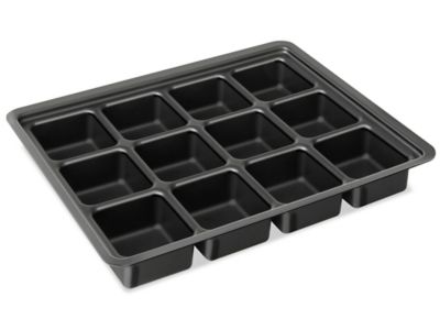 Conductive Kitting Trays - 10 x 9 x 1", 12 Cells S-25316
