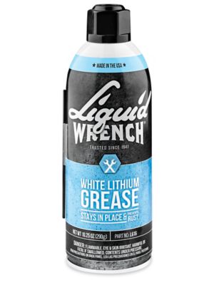 Liquid Wrench® White Lithium Lubricant S25326 Uline