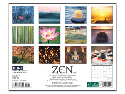 Calendrier de naissance ou 2024 collection décoration ZEN V02 - AMZALAN