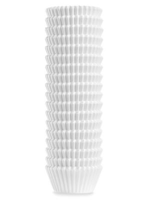 White Fluted Baking Cup 3 x 1 1/4 - 500/Pack