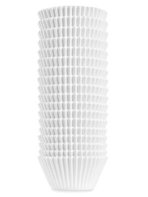 White Fluted Baking Cup 3 x 1 1/4 - 500/Pack