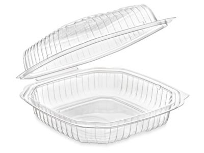 OnePiece Hinged TakeOut Containers 39 oz S25405 Uline